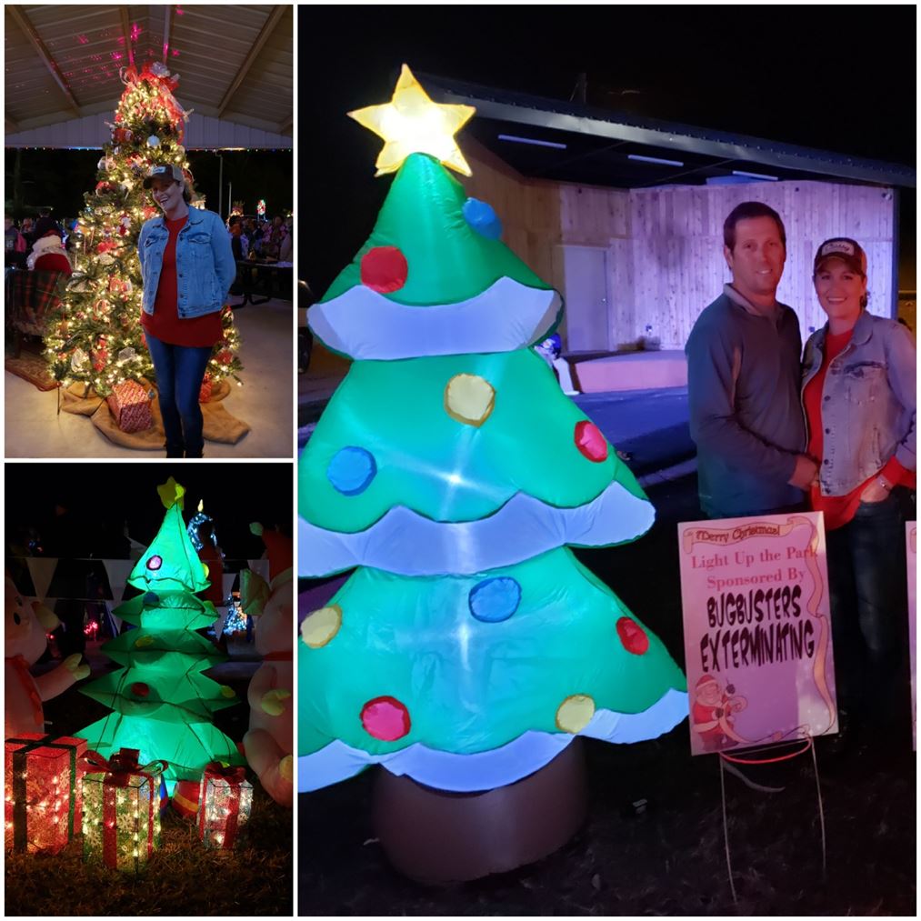 Light up the park in Hallsville 2019