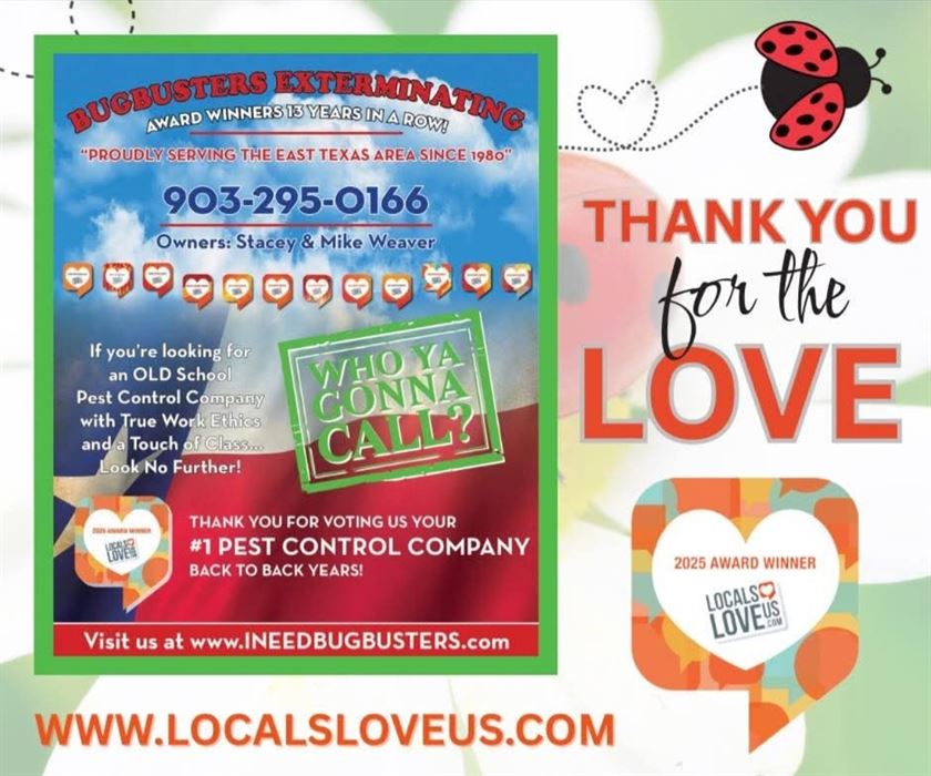 VOTED #1 LOCAL'S LOVE US 2025