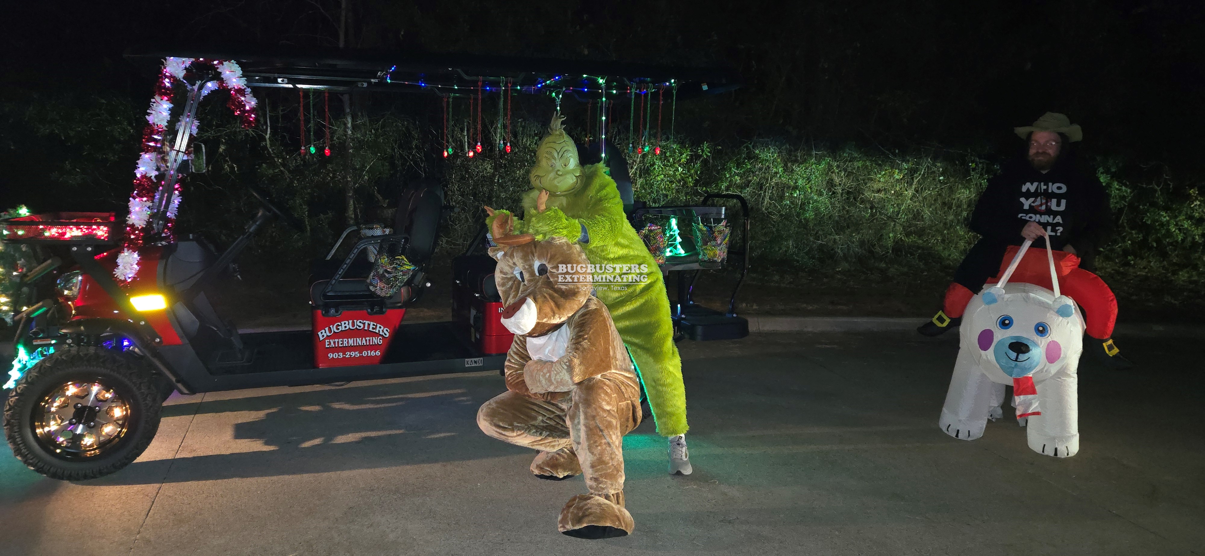 TEAM BUGBUSTERS CHRISTMAS FUN!